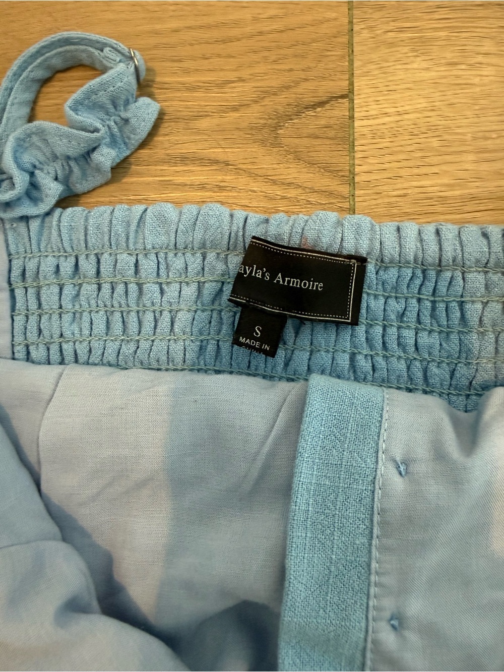 Light Blue Ruffle Trim Set - Picture 3 of 5